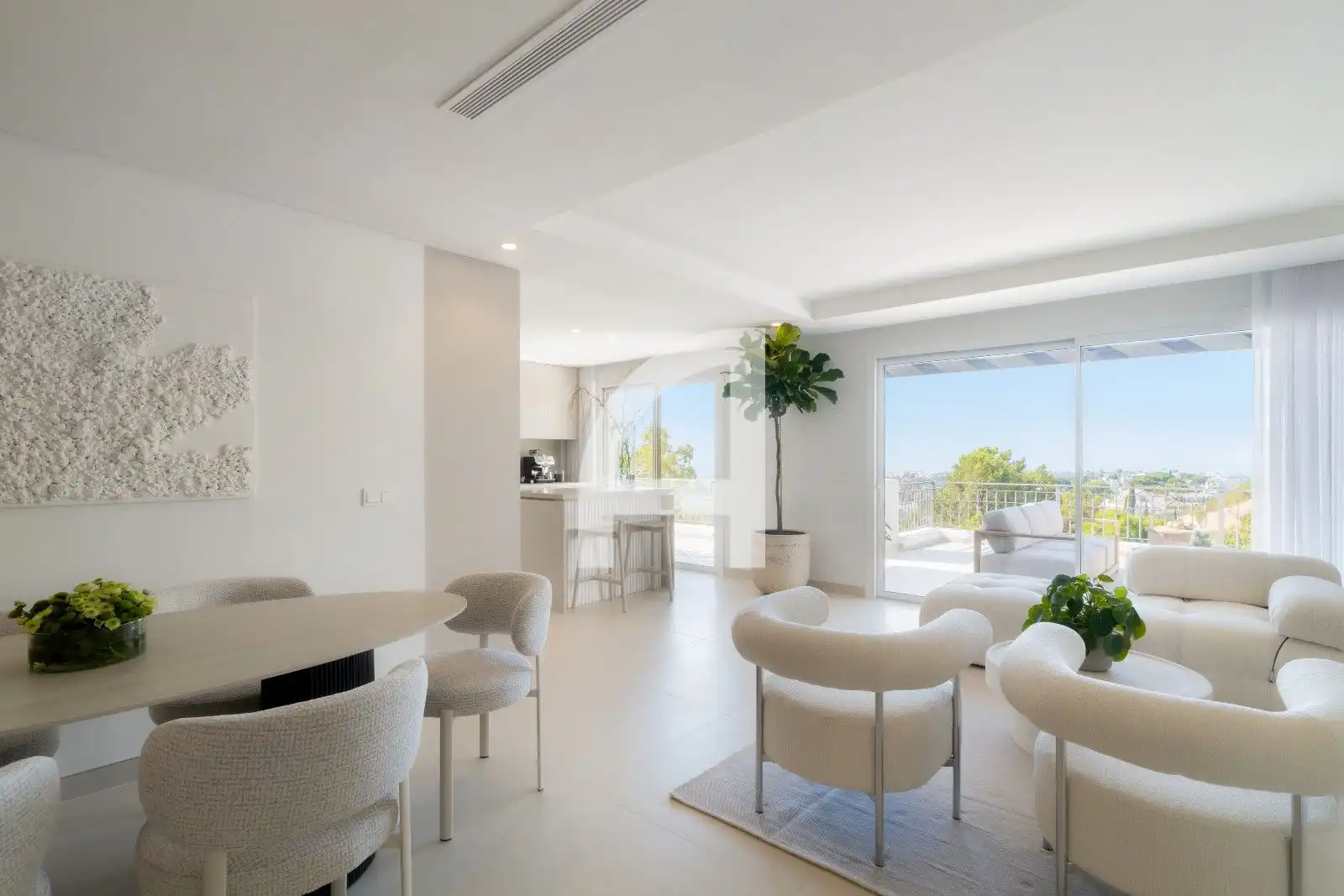 Sala d'estar de Àtic en venda en La Quinta
