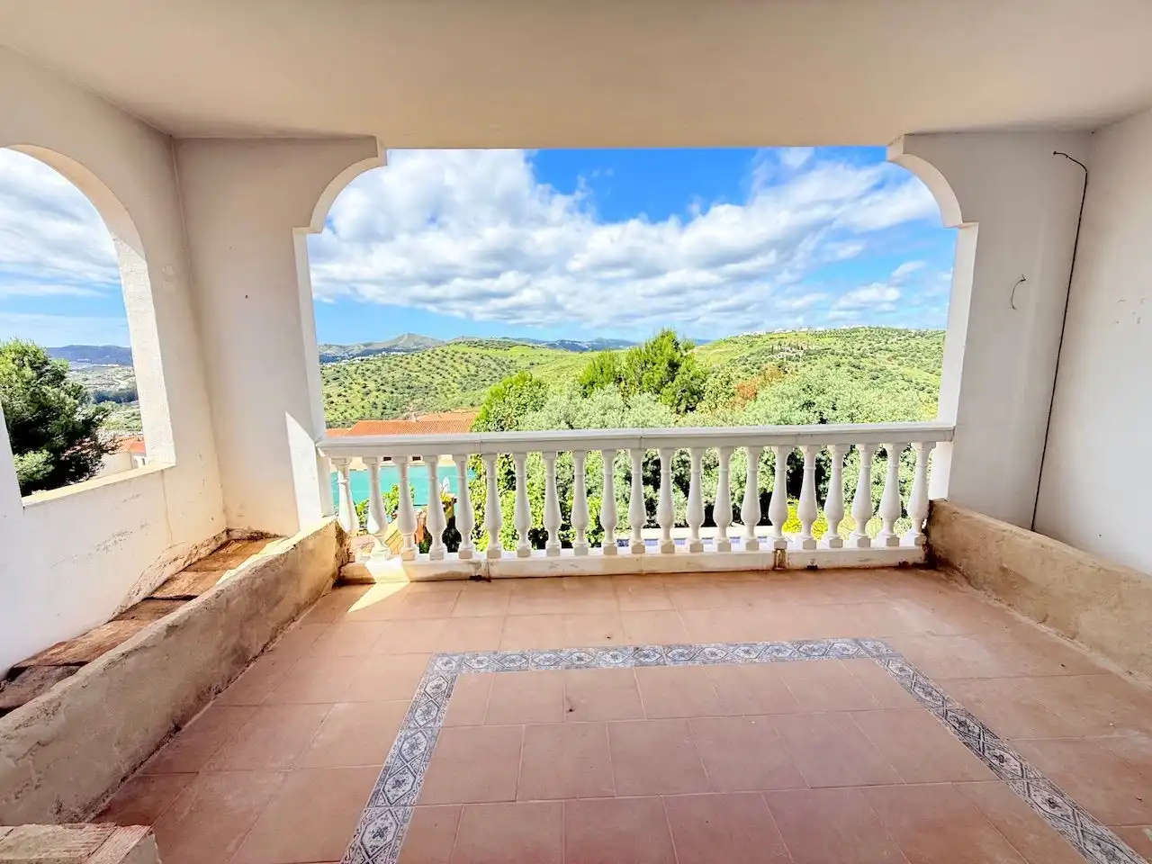 Terraza de Casa o chalet en venta en Alcaucín con Jardín privado y Piscina