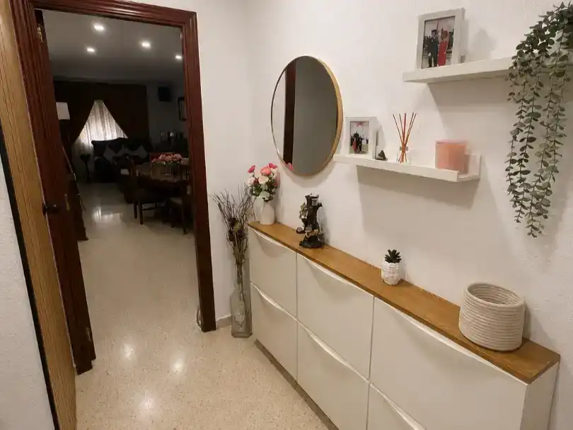 Sala d'estar de Pis en venda en La Rinconada amb Aire condicionat i Traster