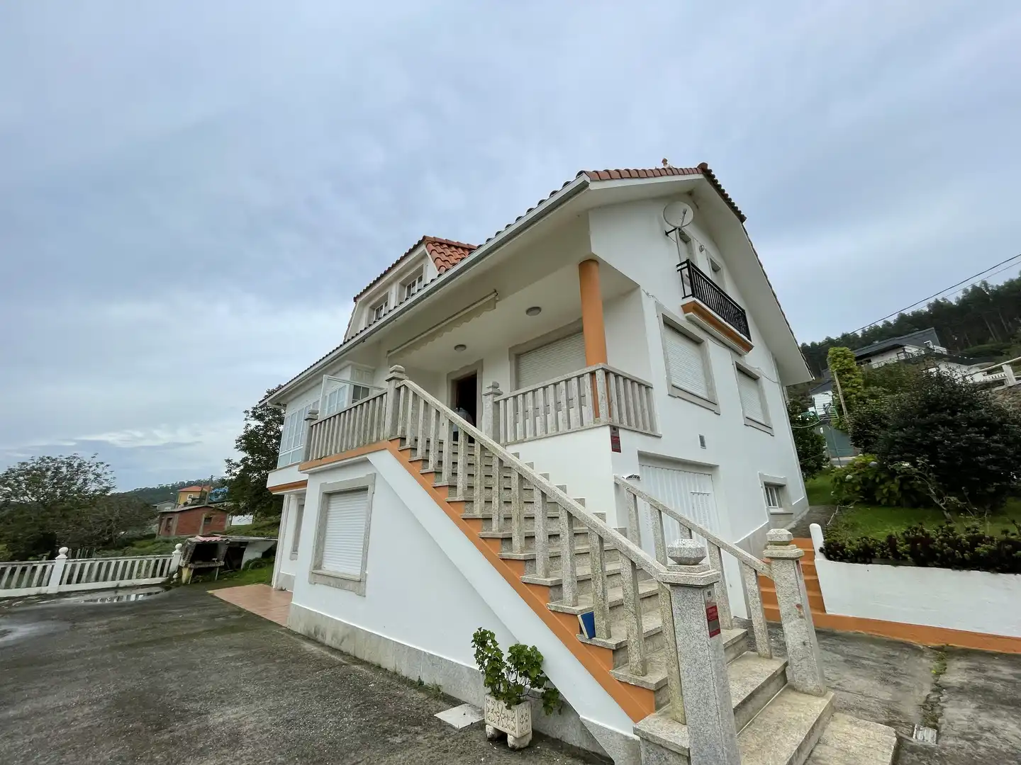 Vista exterior de Casa o chalet en venta en Cedeira con Calefacción, Jardín privado y Terraza