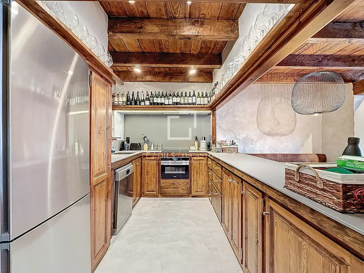 Kitchen of Flat for rent in Madrid  with Heating, Parquet flooring and Terrace
