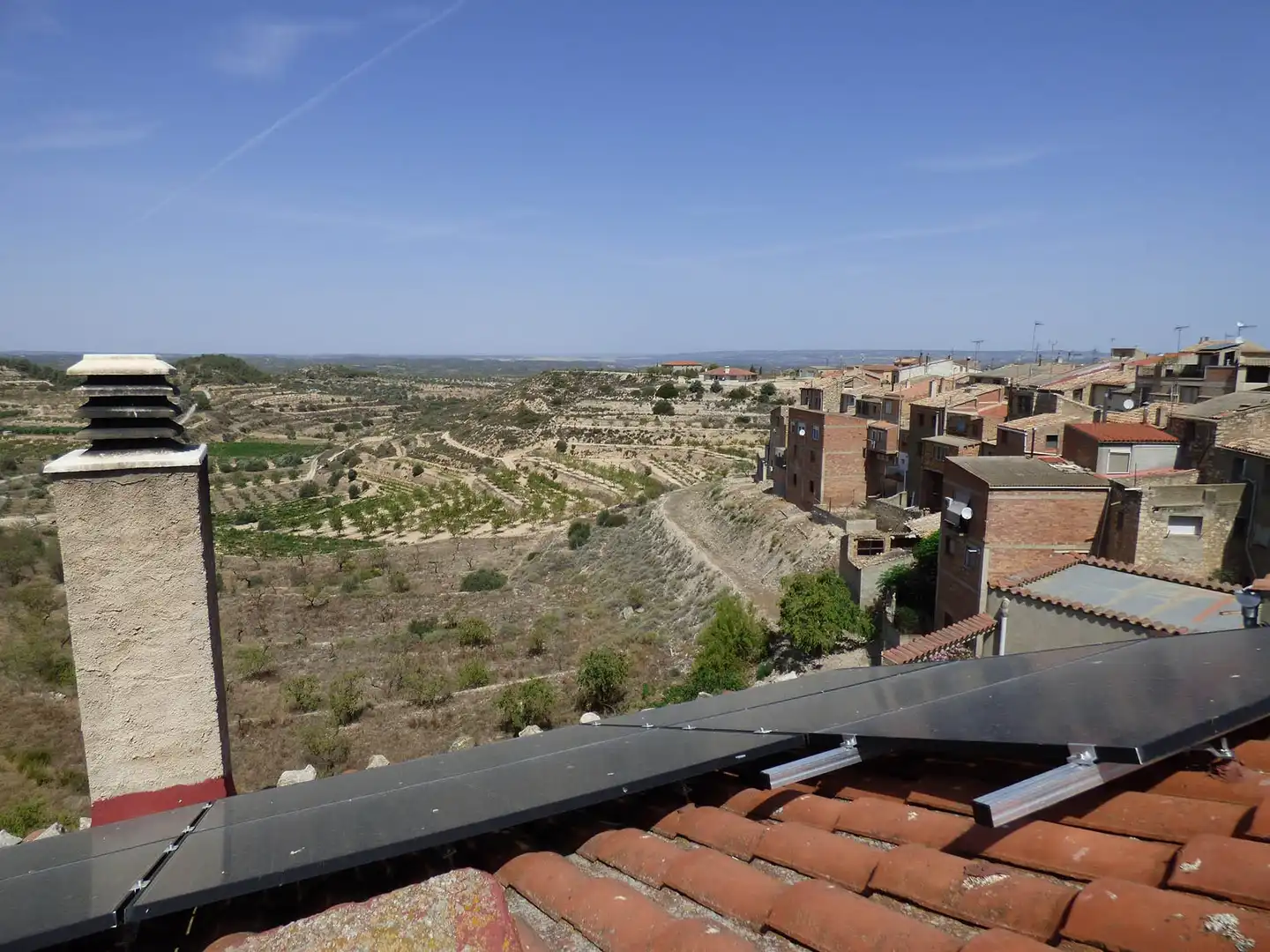 Vista exterior de Casa o chalet en venta en La Pobla de Massaluca con Aire acondicionado, Calefacción y Parquet