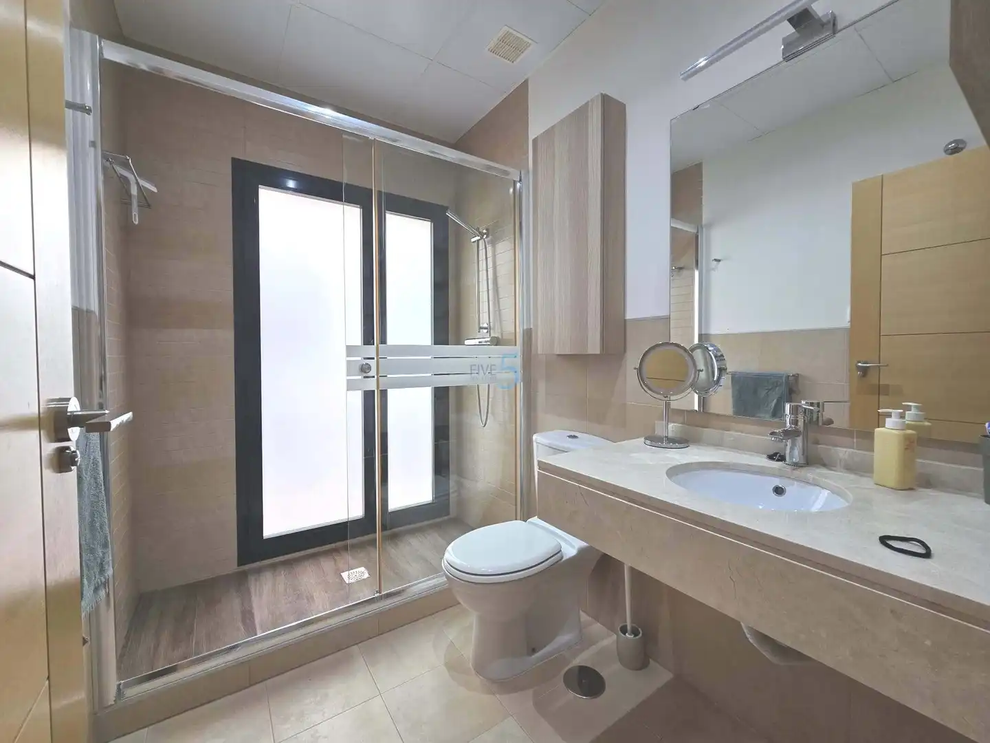 Bathroom of Flat for sale in Fuente Álamo de Murcia  with Air Conditioner, Heating and Terrace