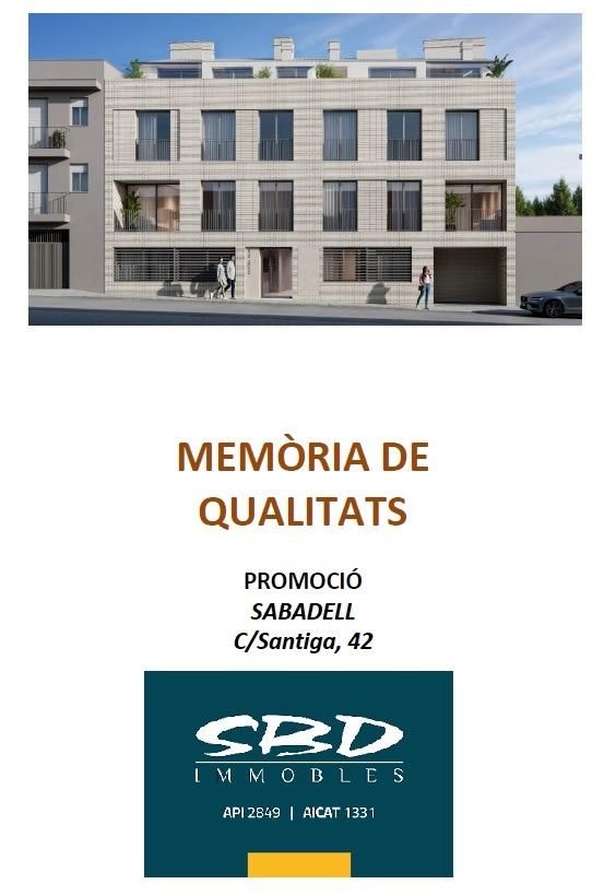 Vista exterior de Dúplex en venta en Sabadell con Aire acondicionado, Terraza y Trastero