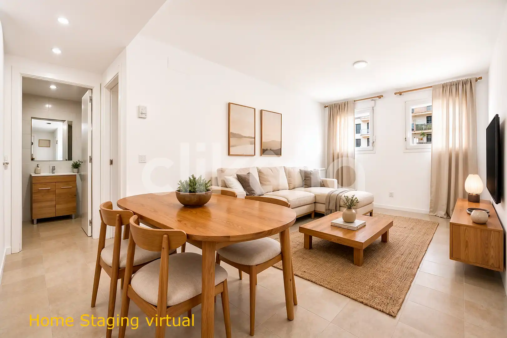 Living room of Flat for sale in Tres Cantos  with Heating, Storage room and Swimming Pool