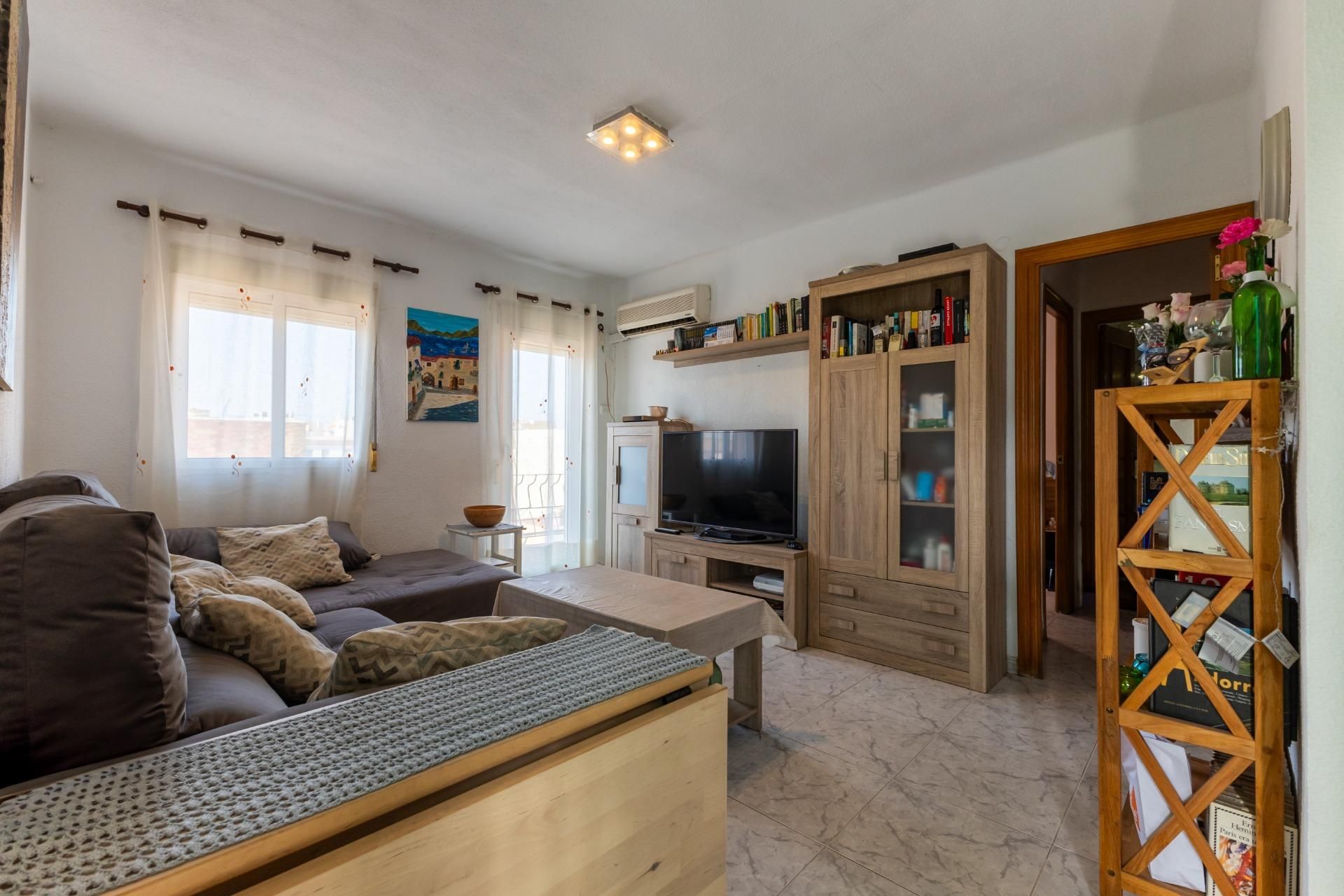 Sala de estar de Ático en venta en Albal