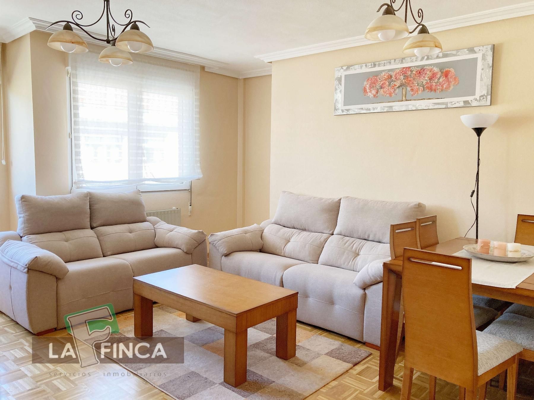 Living room of Duplex for sale in Llanera  with Parquet flooring, Terrace and Storage room