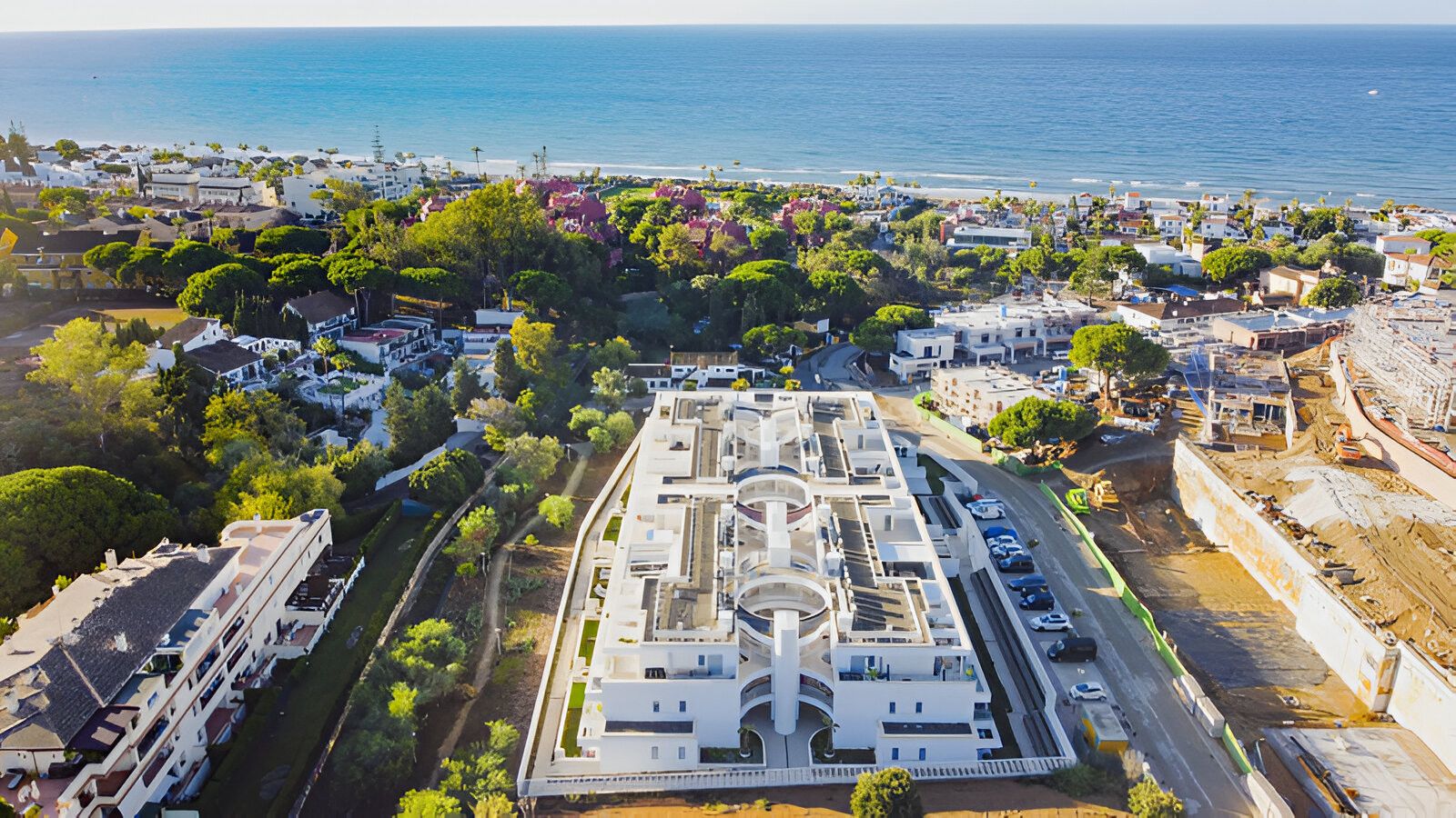 Vista exterior de Planta baja en venta en Marbella con Aire acondicionado, Jardín privado y Terraza