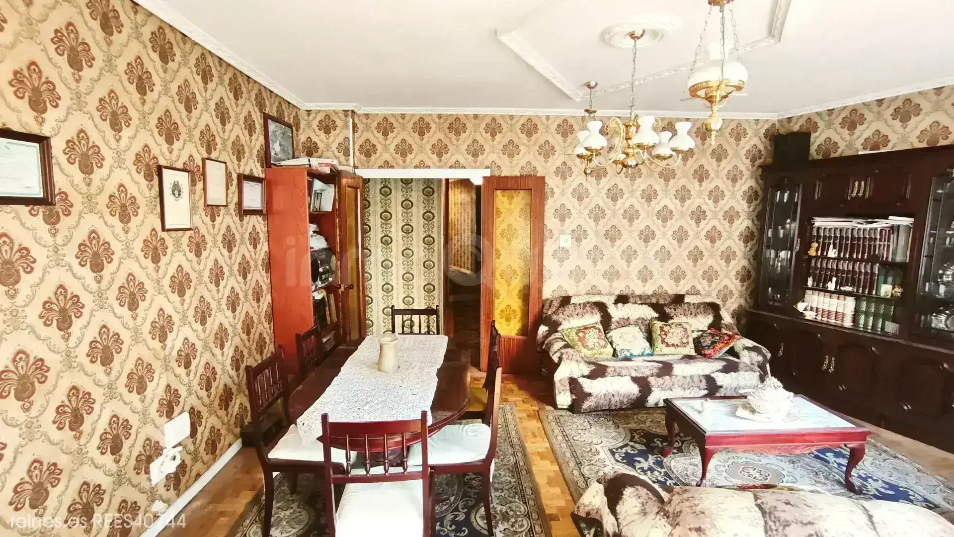 Sala de estar de Piso en venta en Torrelavega  con Calefacción, Terraza y Amueblado