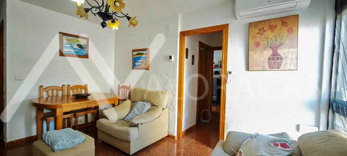 Sala de estar de Piso en venta en Málaga con Amueblado
