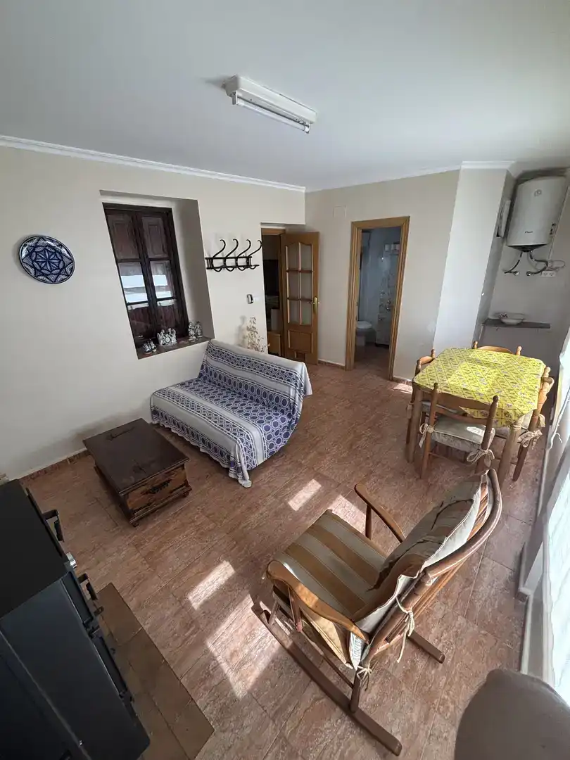 Wohnzimmer von Country house zur Miete in Requena mit Balkon