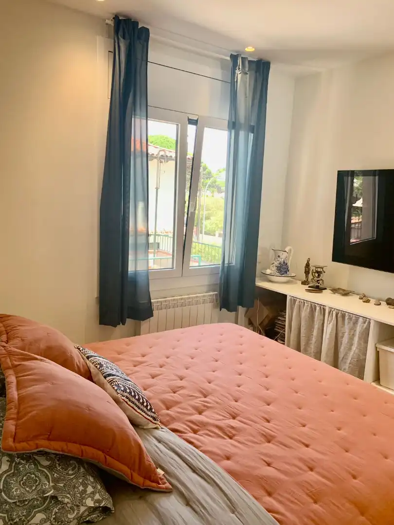 Bedroom of Houses for rent in Castelldefels  with Air Conditioner, Heating and Private garden
