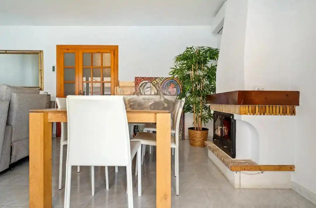 Dining room of Detached homes for sale in Cambrils  with Air Conditioner, Private garden and Terrace