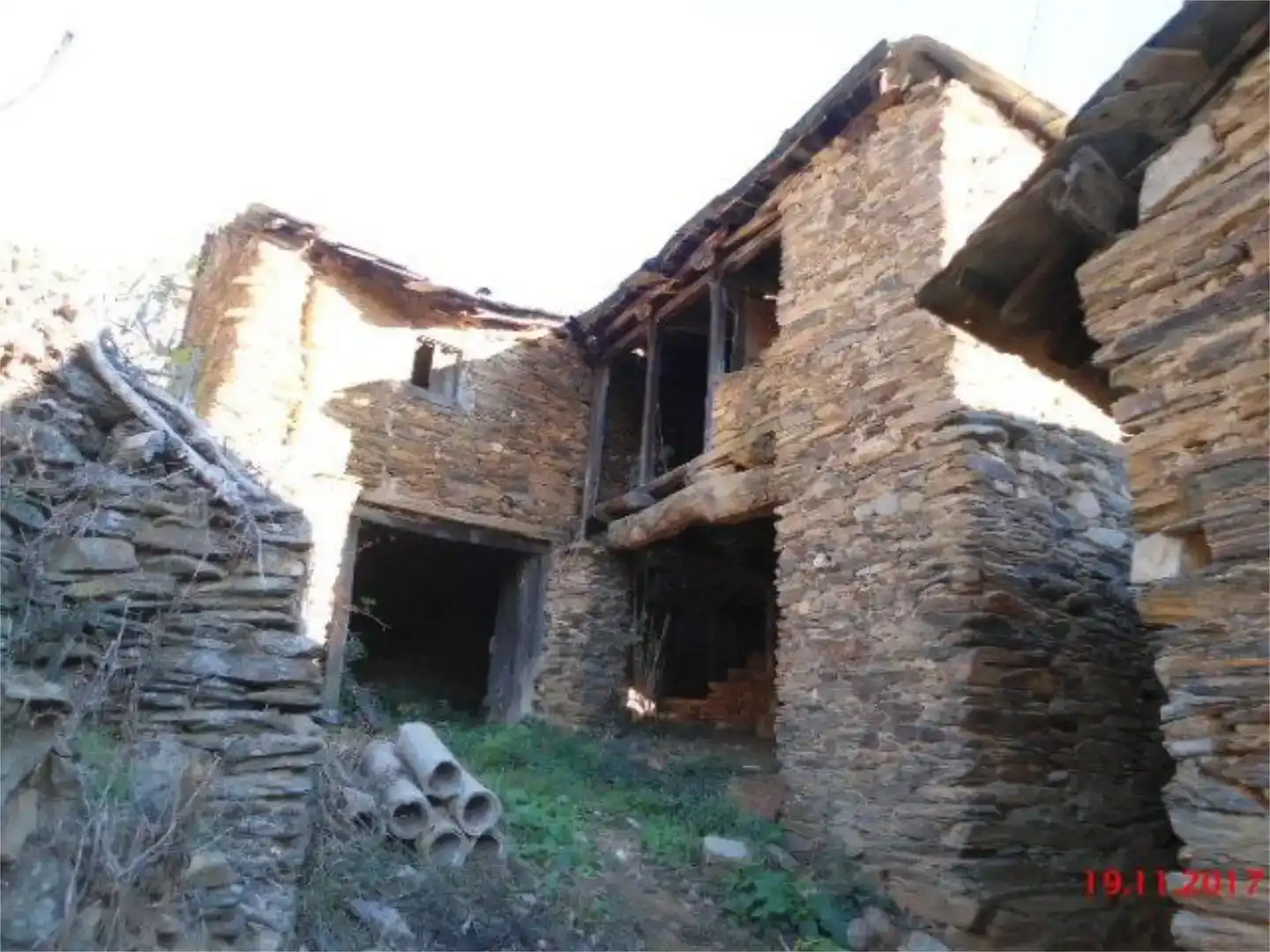 Vista exterior de Finca rústica en venda en Vega de Espinareda