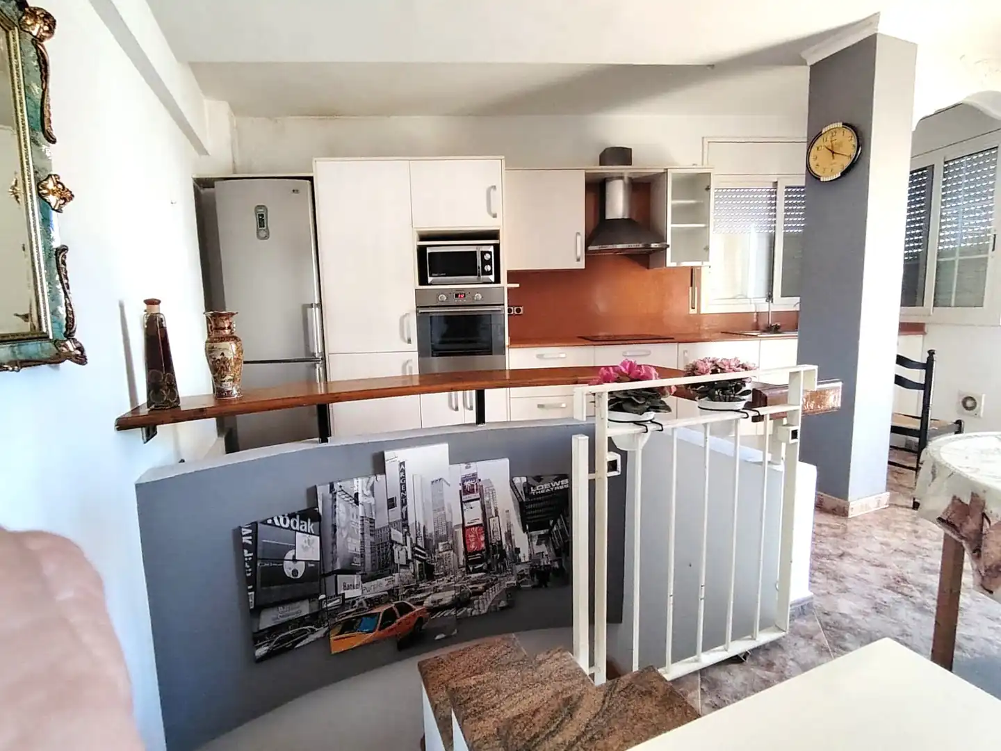 Kitchen of Attic for sale in El Vendrell  with Air Conditioner, Terrace and Storage room
