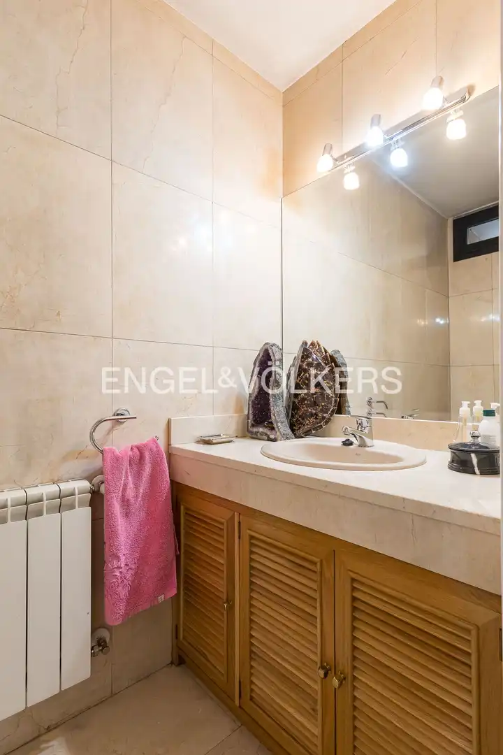 Baño de Casa o chalet en venta en Madrid con Aire acondicionado, Calefacción y Jardín privado