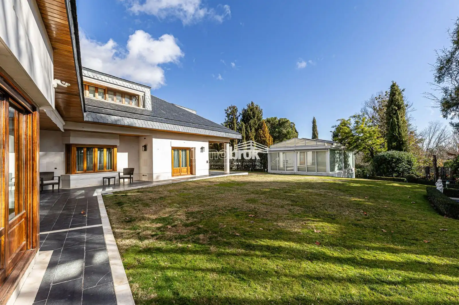 Jardín de Casa o chalet en venta en Madrid con Aire acondicionado, Calefacción y Terraza