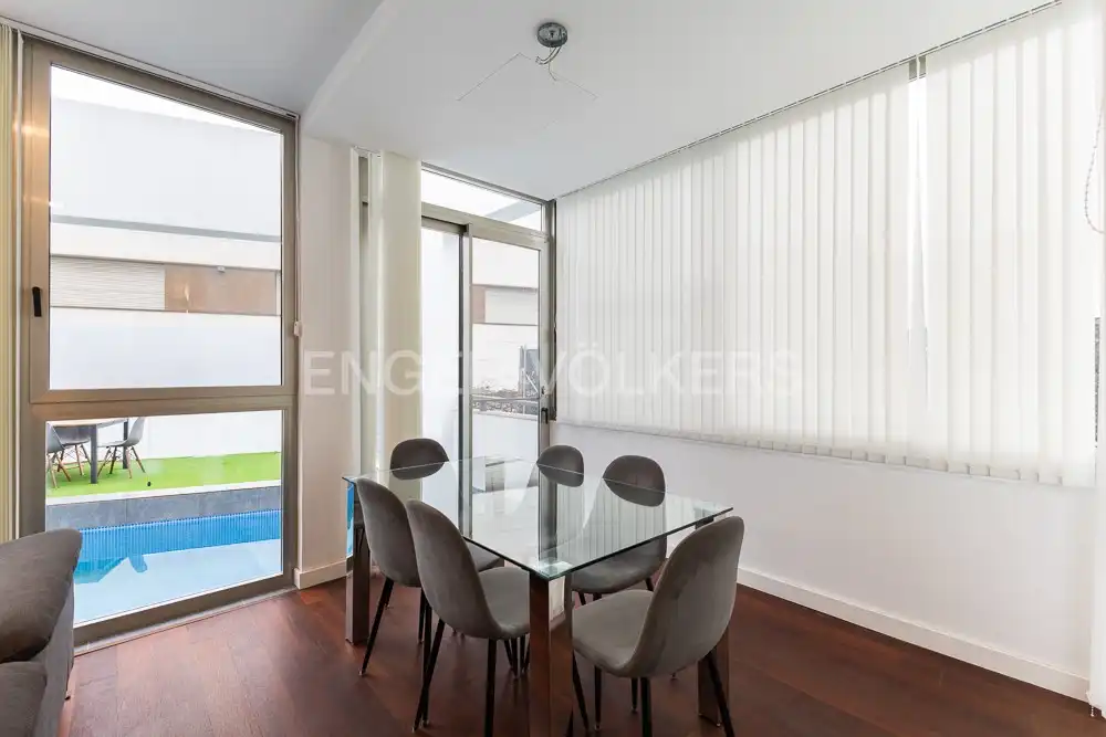 Dining room of Houses for rent in Godella  with Air Conditioner, Heating and Private garden