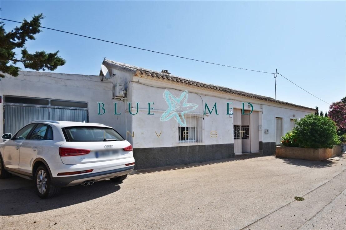 Vista exterior de Casa o chalet en venta en Fuente Álamo de Murcia con Aire acondicionado, Terraza y Trastero