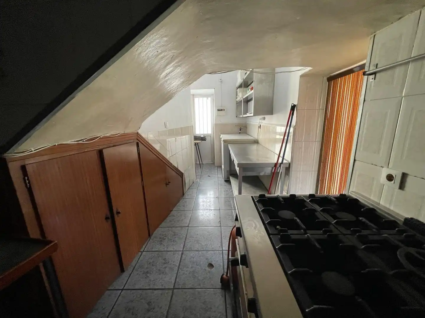 Cocina de Piso en venta en Santiago de Alcántara con Calefacción, Trastero y Amueblado