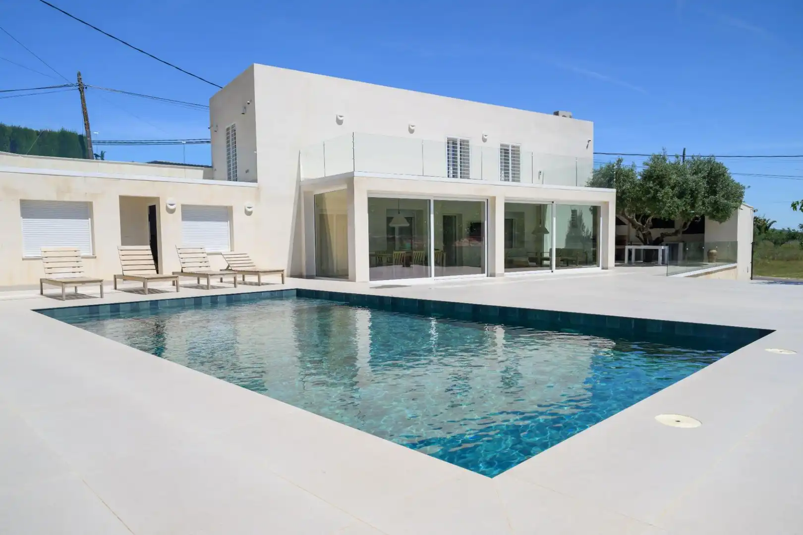 Piscina de Casa o xalet en venda en Enguera amb Aire condicionat, Calefacció i Piscina