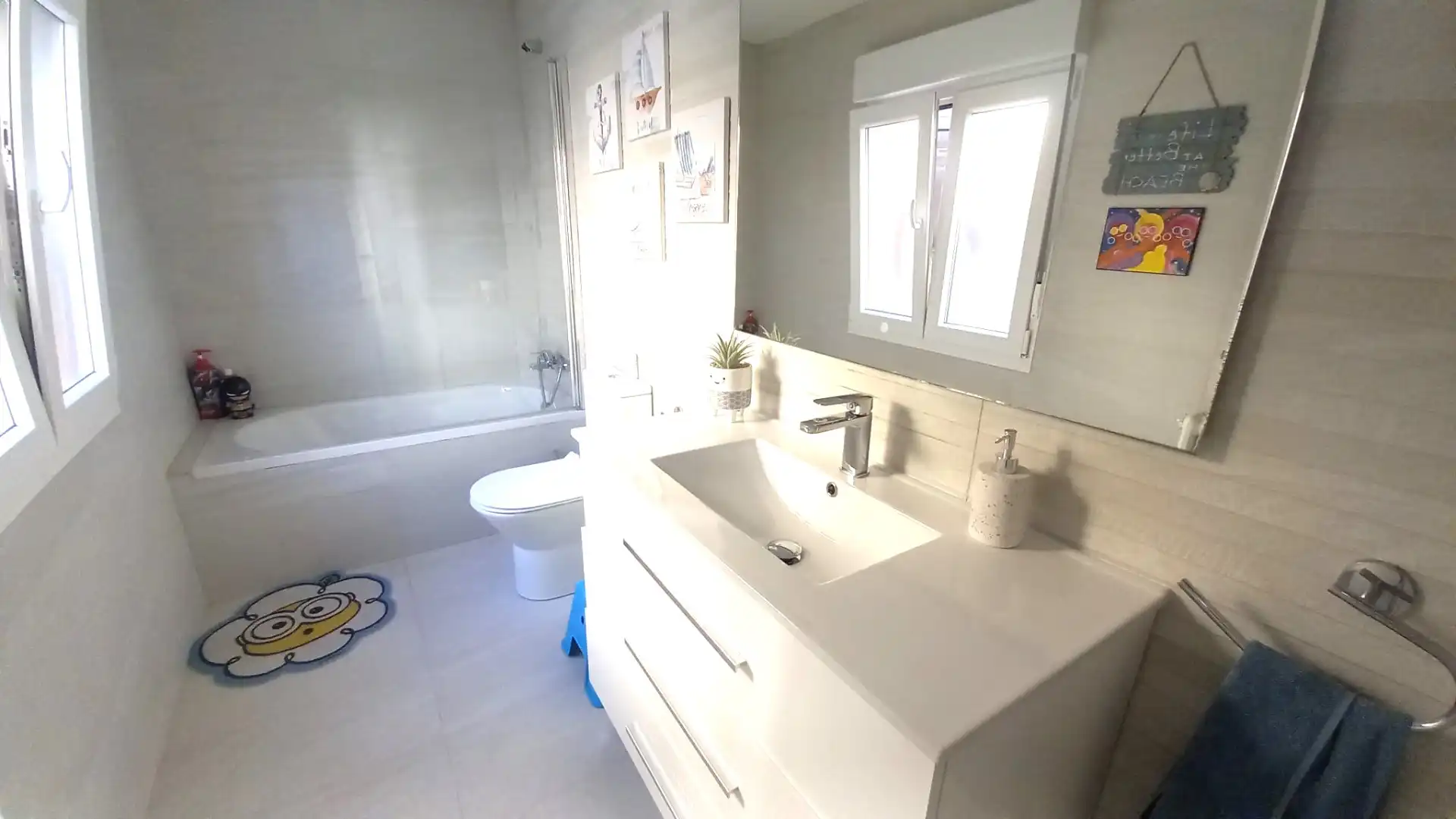 Bathroom of Detached homes for sale in Siero  with Heating, Parquet flooring and Terrace