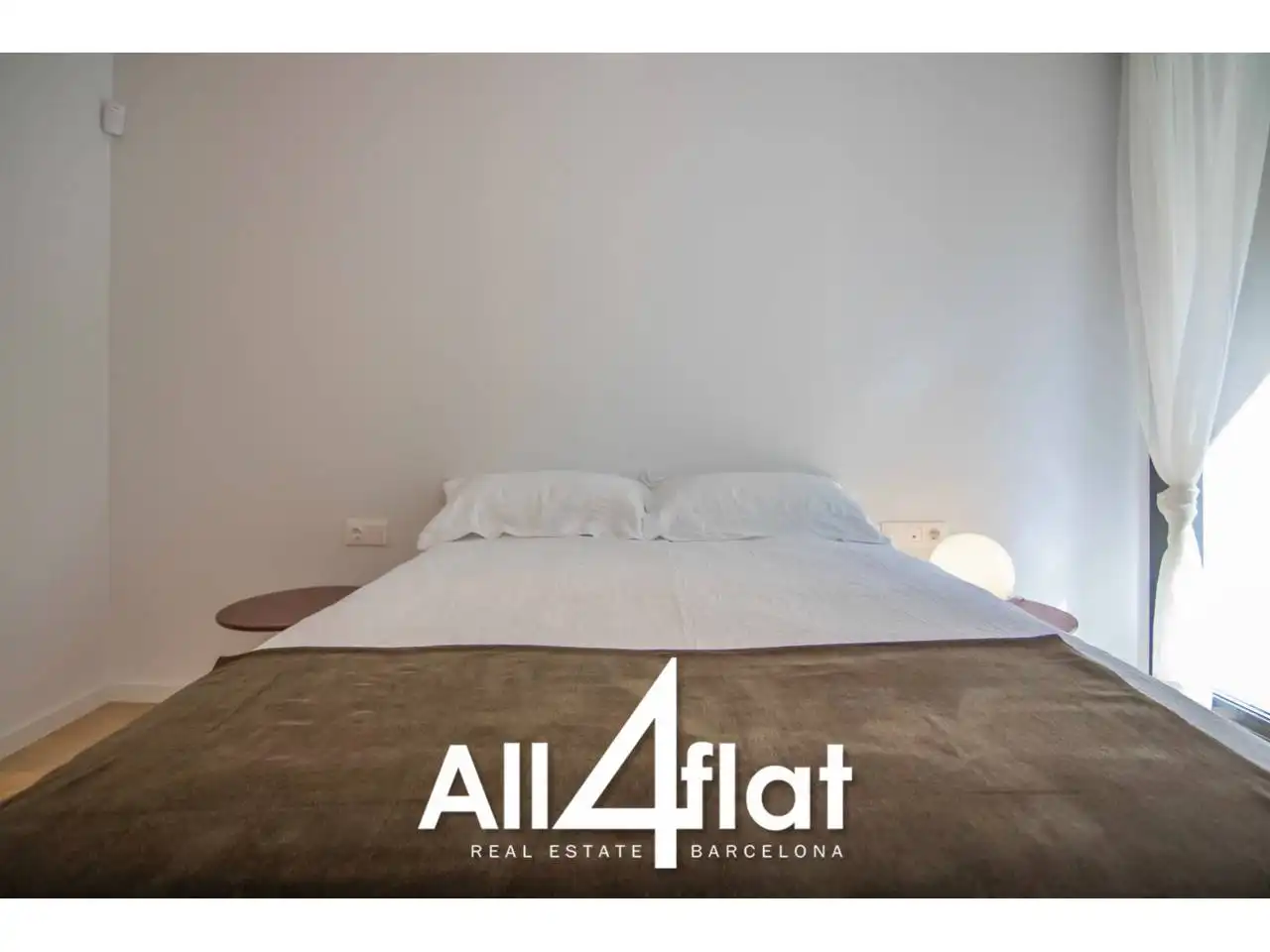Bedroom of Flat for rent in Barcelona  with Air Conditioner, Heating and Furnished