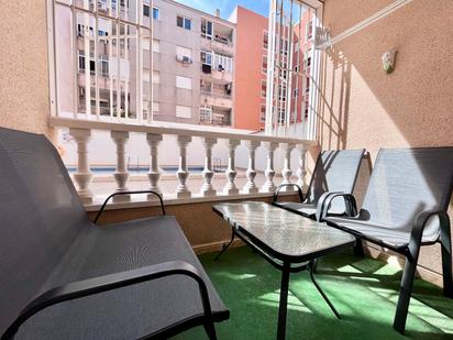 Terrace of Flat for sale in Torrevieja  with Air Conditioner, Terrace and Furnished