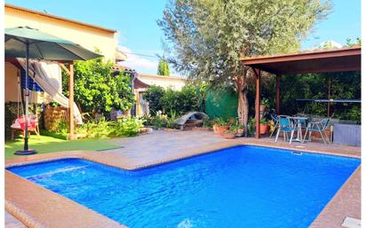 Swimming pool of House or chalet for sale in  Murcia Capital  with Air Conditioner, Terrace and Swimming Pool