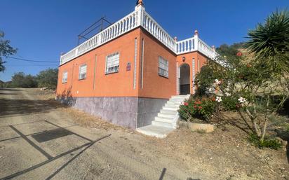 Exterior view of Country house for sale in Pizarra  with Terrace and Swimming Pool