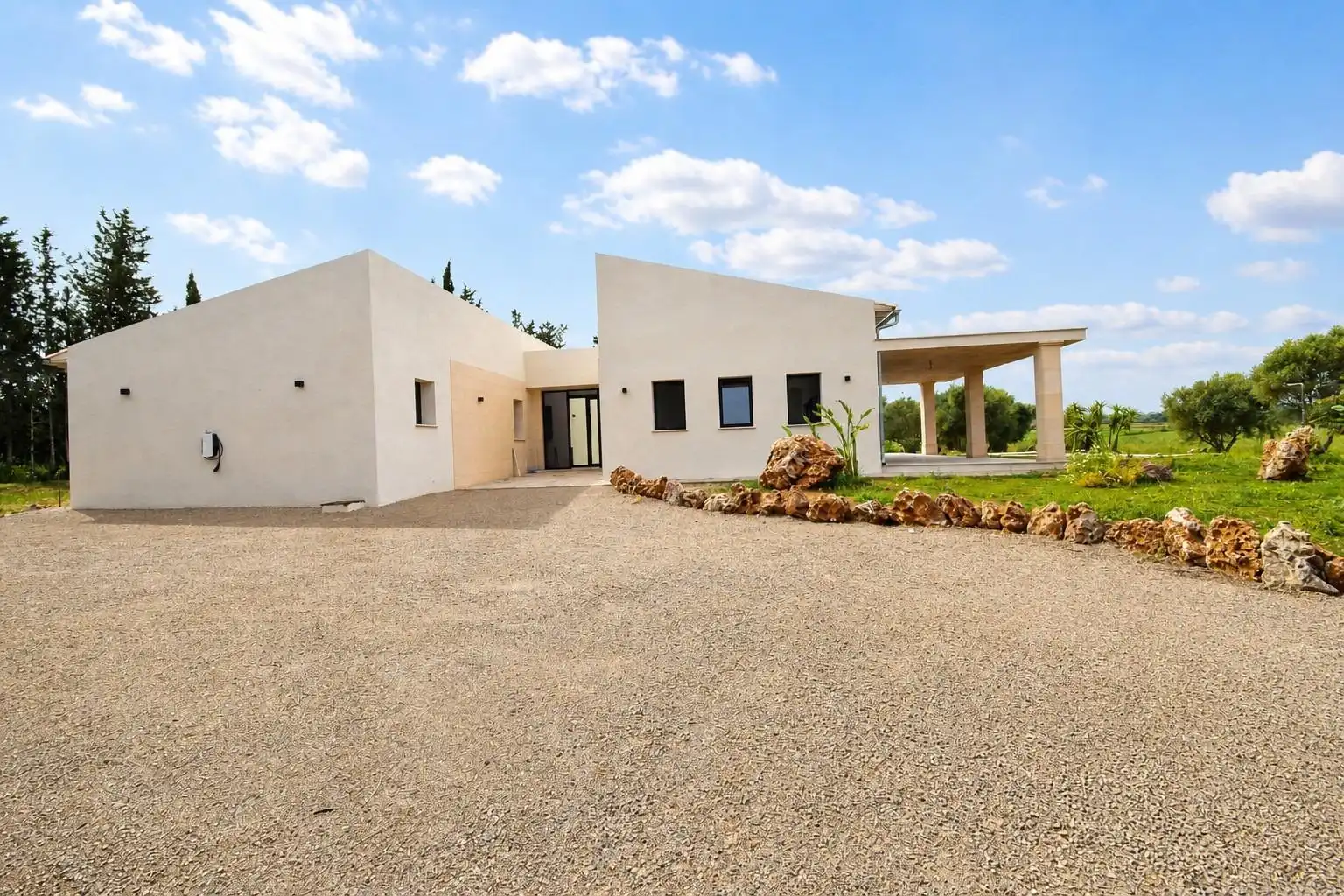 Vista exterior de Finca rústica en venta en Muro con Aire acondicionado, Calefacción y Jardín privado