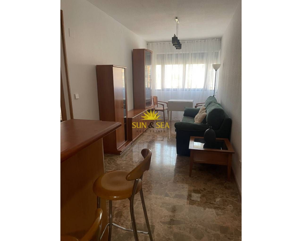 Bedroom of Apartment to rent in  Murcia Capital  with Air Conditioner, Heating and Furnished