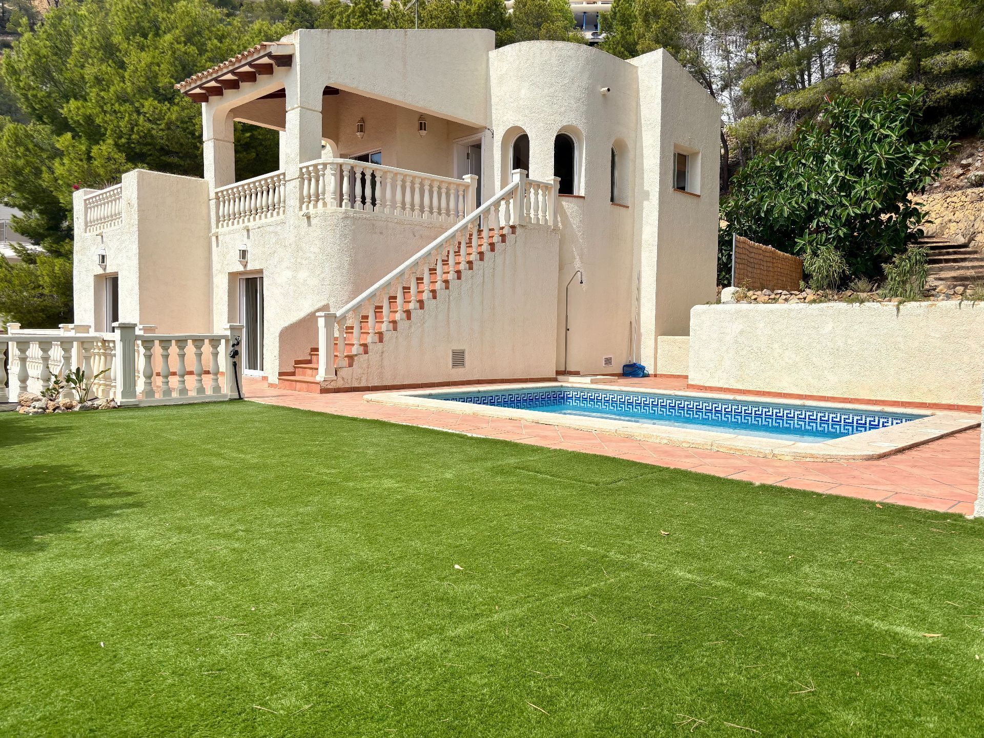 Piscina de Casa o xalet en venda en Altea amb Aire condicionat, Calefacció i Jardí privat