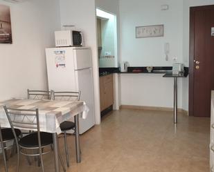 Kitchen of Flat to rent in  Valencia Capital  with Air Conditioner and Balcony