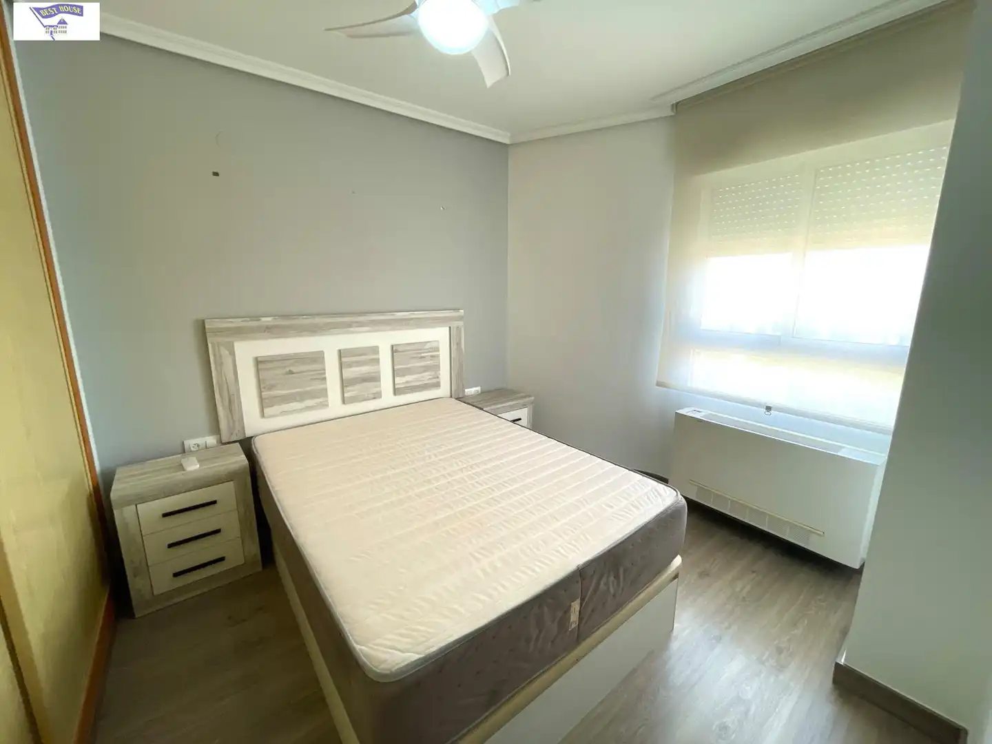 Bedroom of Apartments for rent in Albacete  with Air Conditioner, Heating and Storage room