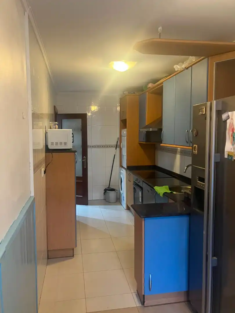 Kitchen of Flat for rent in Leioa  with Heating, Furnished and Oven