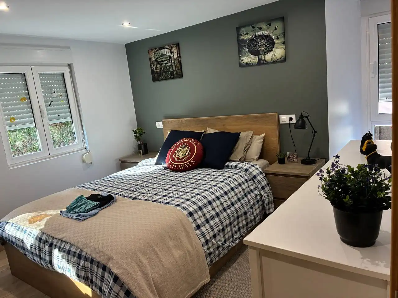 Habitación de Casa o chalet en venta en Cariño con Jardín privado, Terraza y Amueblado