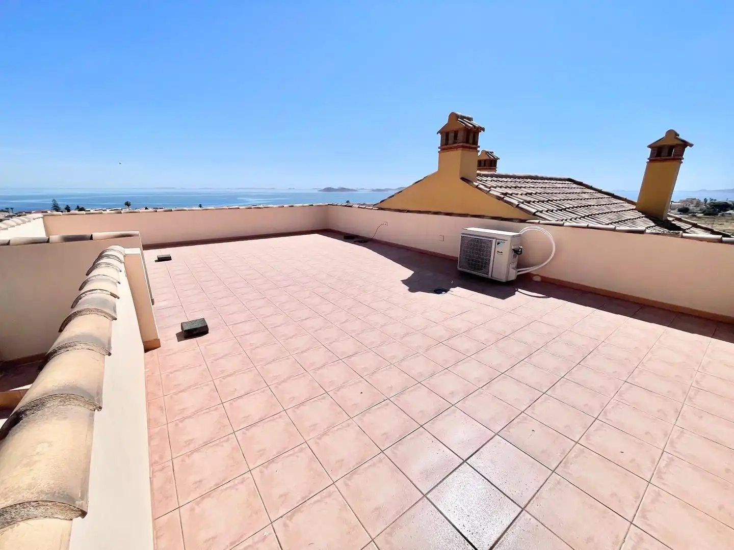 Terraza de Casa o chalet de alquiler en Cartagena con Aire acondicionado, Terraza y Amueblado