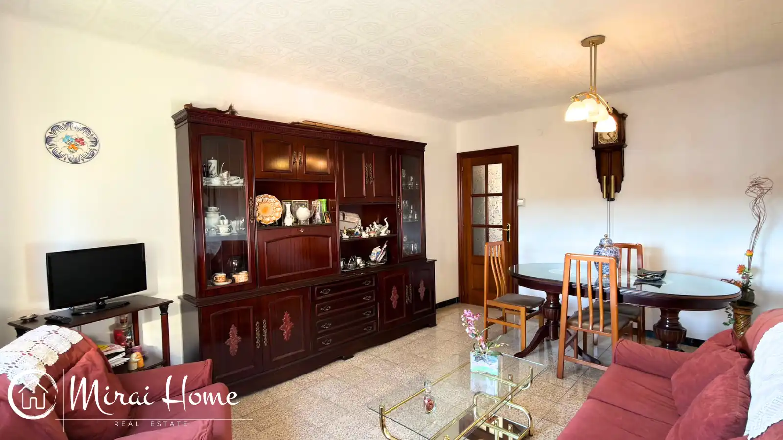 Sala de estar de Piso en venta en Can Bassa