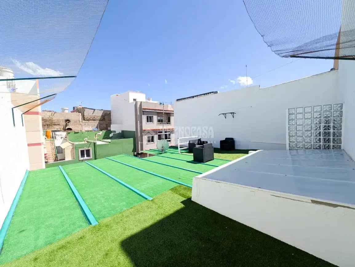 Terraza de Casa adosada en venta en Telde con Terraza y Balcón