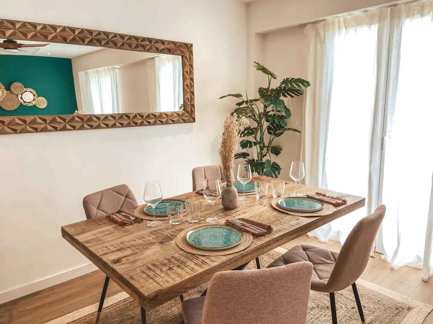Comedor de Apartamento en venta en  Palma de Mallorca con Aire acondicionado, Trastero y Amueblado