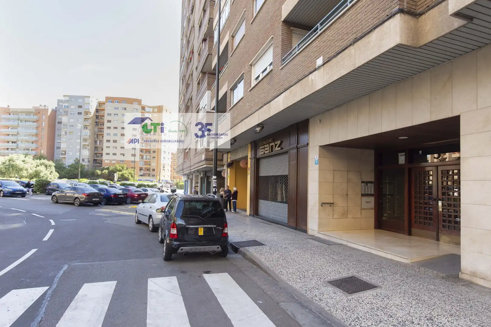 Vista exterior de Piso en venta en Zaragoza
