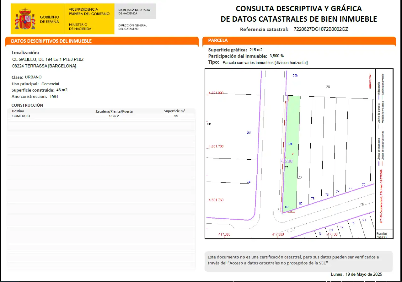 Business premises for sale in Carrer de Galileu 194, imagen 11