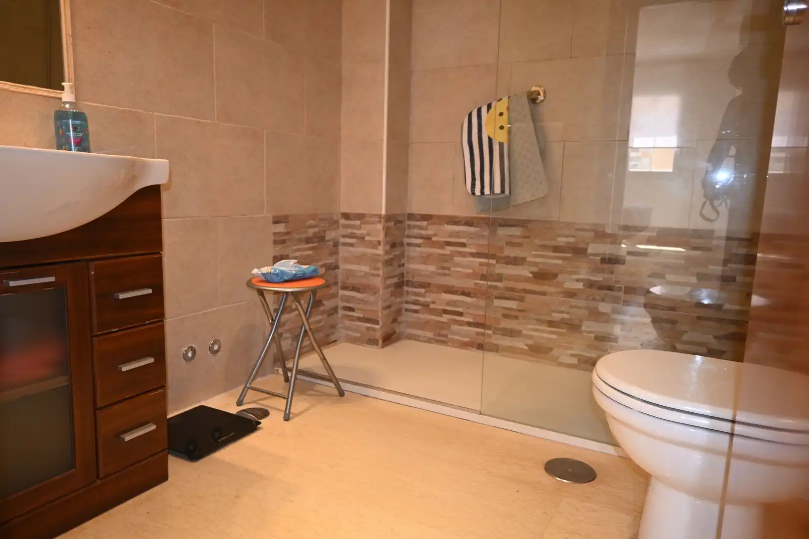 Bany de Apartament en venda en La Manga del Mar Menor amb Aire condicionat, Calefacció i Terrassa