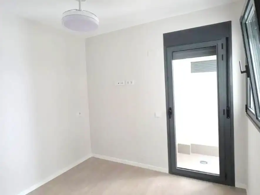 Bedroom of Flat for rent in Mijas  with Air Conditioner, Private garden and Storage room
