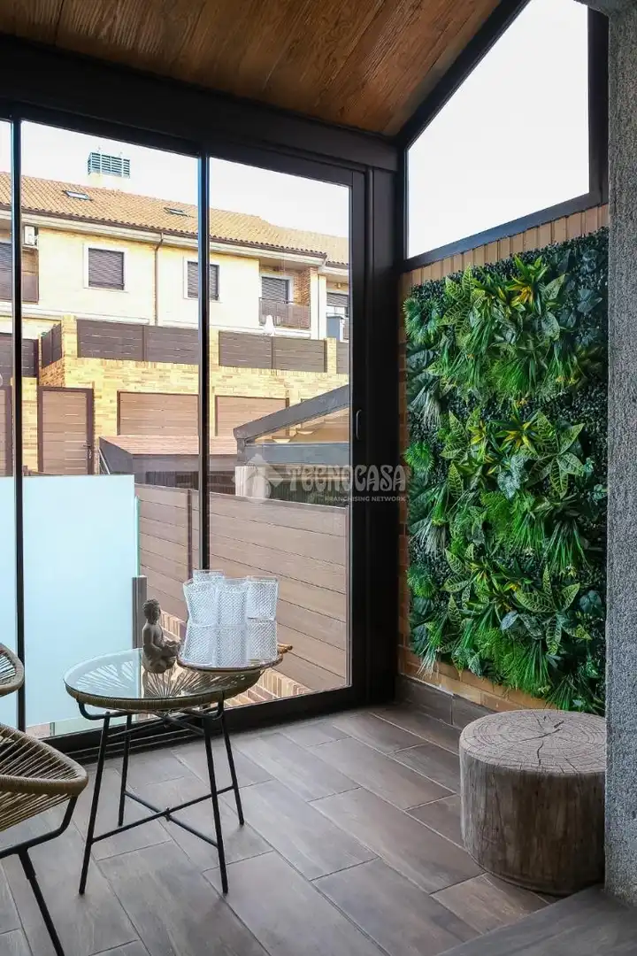 Terrace of Detached homes for sale in Arroyomolinos (Madrid)  with Air Conditioner, Heating and Private garden