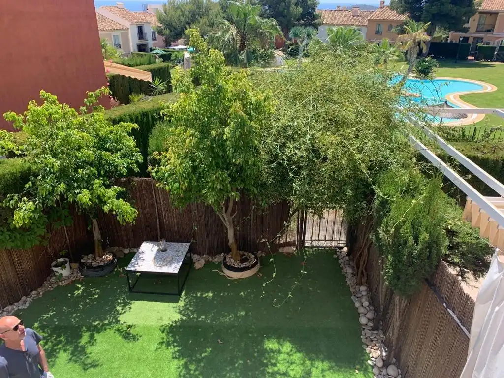 Terraza de Casa o chalet de alquiler en Finestrat con Calefacción, Jardín privado y Terraza