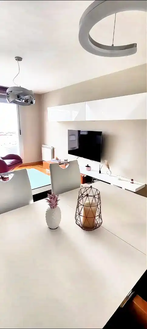 Living room of Flat for sale in Burela  with Heating, Parquet flooring and Storage room