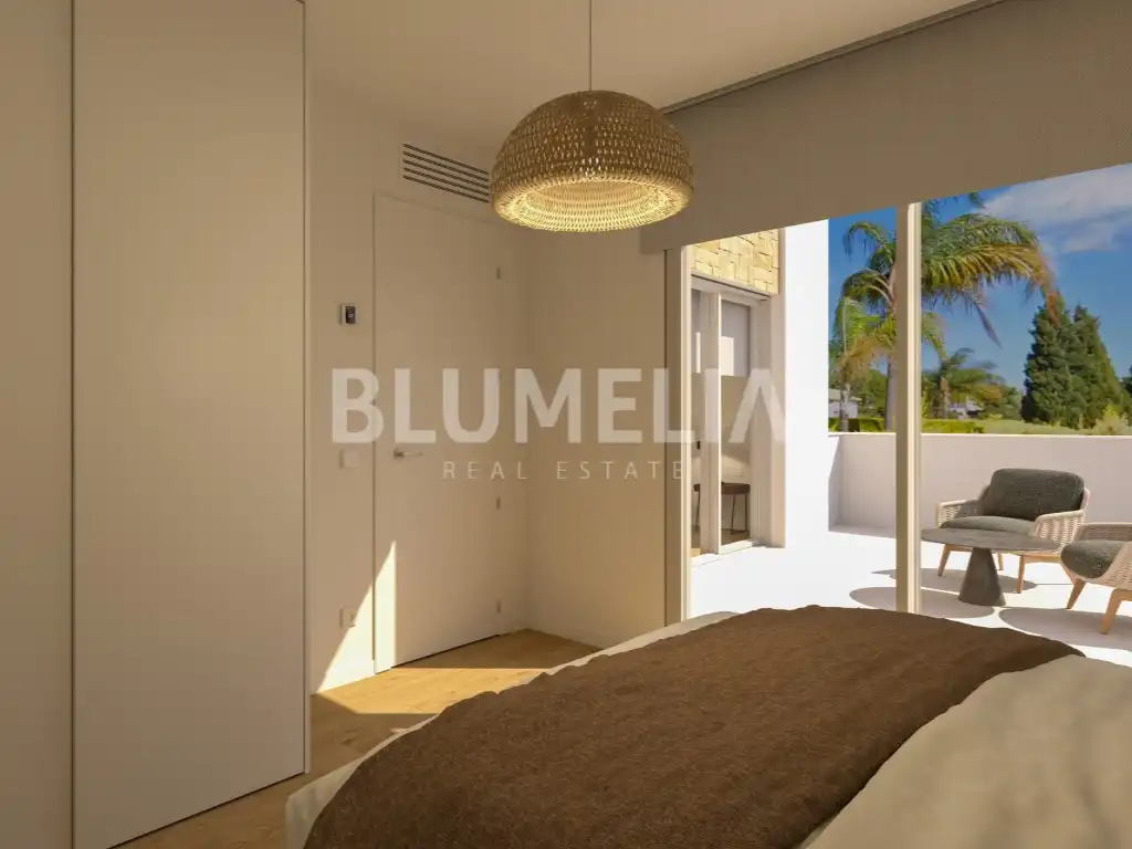 Dormitori de Apartament en venda en Oliva amb Aire condicionat, Calefacció i Jardí privat