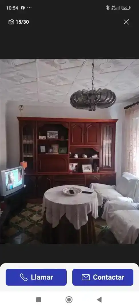 Wohnzimmer von Wohnung zur Miete in Jarafuel mit Balkon